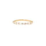 Bar Baguette Diamond Band