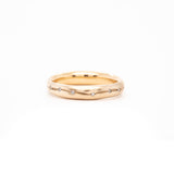 Diamond Center Line Ring