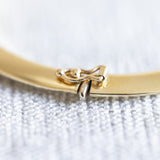 The Knife Edge Diamond Bangle