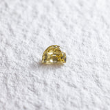 1.11ct Fancy Brownish Green Half Moon Diamond