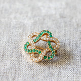 The Interlink Diamond & Emerald
